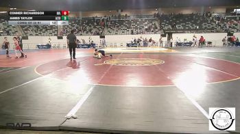 120 lbs Consi Of 32 #1 - Conner Richardson, Bartlesville vs James Taylor, Altus JH