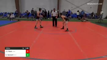 105 lbs Quarterfinal - Carter Pack, Linwood vs Eren Sement, Iron Horse