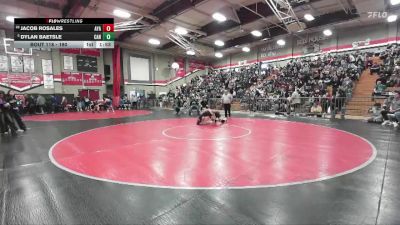 190 lbs Champ. Round 1 - Dylan Baetsle, La Canada vs Jacob Rosales, Ayala