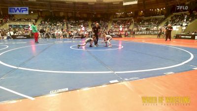 57 lbs Quarterfinal - Harper Neith, Steel Valley Renegades vs Michele Thompson, Wyandotte Youth Wrestling