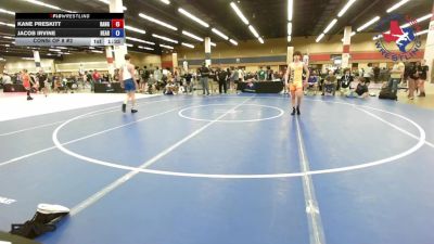 113 lbs Consi Of 8 #2 - Kane Preskitt, Ranger 47 Wrestling Club vs Jacob Irvine, Heart And Pride Wrestling Club