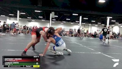 126 lbs Round 2 (6 Team) - Cannan Smith, Town WC vs Anthony Viscido, PA Alliance Blue