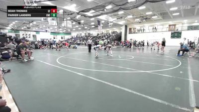 106 lbs Cons. Round 7 - Parker Landers, Carroll Wrestling Club vs Noah Thomas, Collum Trained