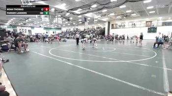 106 lbs Cons. Round 7 - Parker Landers, Carroll Wrestling Club vs Noah Thomas, Collum Trained