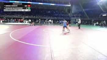 130 lbs Champ. Round 1 - Abigail Schultz, Ceres vs Madeline Blackthorne, Lincoln