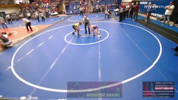 110 lbs Consolation - Beckett Digby, Davis Youth Wrestling Club vs Landon Boles, Standfast