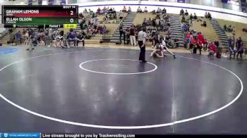 160 lbs Cons. Round 2 - Graham Lemons, Reno vs Ellah Olson, Carson