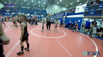 43-46 lbs Consolation - Hunter Beach, Woodland Wrestling Club vs Owden Fowler, Chandler Takedown Club