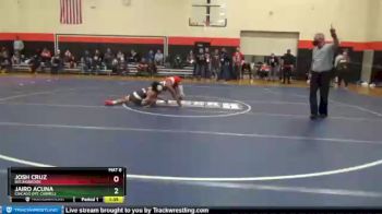 120 lbs Cons. Round 2 - Jairo Acuna, Chicago (MT. CARMEL) vs Josh Cruz, BOLINGBROOK