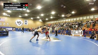 215 lbs Quarterfinal - Isaac Tirado Albarran, North vs Xavier Rodriguez, Sunnyside