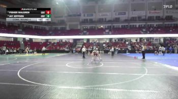126 lbs Cons. Round 4 - Jay Jeppsen, Centennial vs Fisher Walgren, Centennial