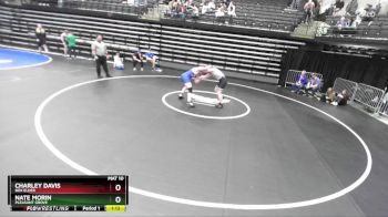 168 lbs Cons. Round 3 - Charley Davis, Box Elder vs Nate Morin, Pleasant Grove