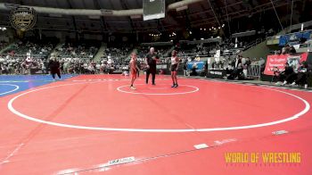 64 lbs Consi Of 4 - Miguel Sanders, Stl Warriors vs Colten Becker, Black Fox Academy