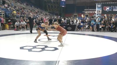 145 lbs Cons. Sub-rd Of 16 - Lucia Campbell, Nebraska vs Maia Dolinar, Kansas