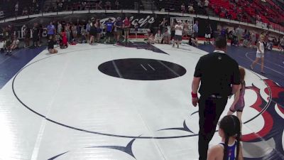 52-58.4 lbs Champ. Round 3 - Annilise Johnson vs Davina Devine, Idaho