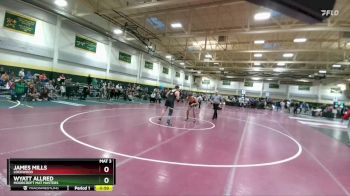 195 lbs Cons. Round 3 - Wyatt Allred, Moorcroft Mat Masters vs James Mills, Lockwood