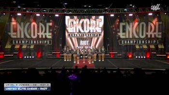 United Elite Cheer - RIOT [2025 L3 Junior - D2 Day 3] 2025 Encore Grand Nationals