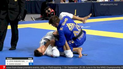 Cicero Livio Ribeiro vs Hiago Gama, Roosterweight Final, 2021 IBJJF Pan Championship