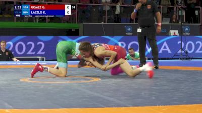 46 kg 1/2 Final - Gabriella Gomez, United States vs Kornelia Laszlo, Hungary