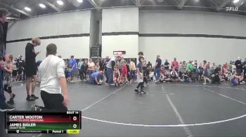 61 lbs Quarterfinal - Carter Wooton, Palmetto State Wrestling vs James Bigler, Legacy Elite