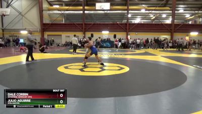 138 lbs Cons. Round 4 - Julio Aguirre, Stillwater vs Dale Corbin, Wyoming Seminary (PA)