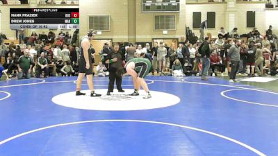 285 lbs Consi Of 16 #2 - Hank Frazier, Duxbury vs Drew Jones, Marshfield