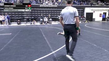 141 lbs Consi Of 8 #2 - Roman Lermer, Columbia vs Yuta Otero, Tennessee-Chattanooga