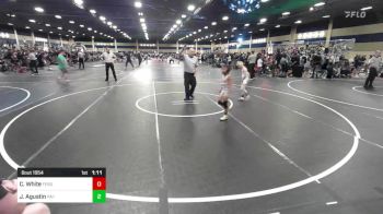 57 lbs Quarterfinal - Clayten White, Fergus Falls vs Jordan Agustin, Pa'i'ai Platoon