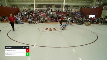 126 lbs Semifinal - Diogo Santos, Berkeley Prep vs Cael Kusky, The Lovett School