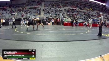 285 lbs Quarterfinal - Trevi Hillman-Conley, Peru vs Ethan Dodson, Fort Wayne Snider