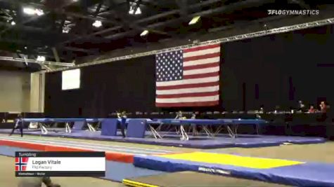 Logan Vitale - Tumbling, Flip Factory - 2021 USA Gymnastics Championships
