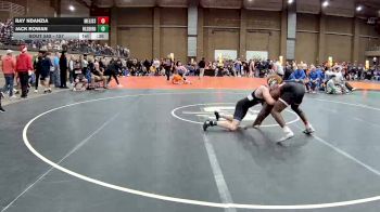 157 lbs Cons. Round 1 - Jack Rowan, Hillsboro vs Ray Ndanzia, Melissa