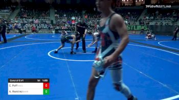 125 lbs Consolation - Caidan Poff, Wilson HS vs Anthony Ramirez, Bay Area Dragons