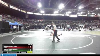 152 lbs Champ. Round 1 - Carter O`Dell, Walla Walla vs Colby Brent, Borah