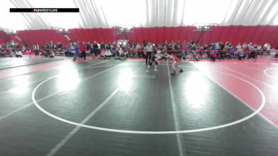 14U Boys - 105 lbs Cons. Round 4 - Landen Durham, Slinger Red Rhinos Wrestling Club vs Tristan Bancroft, Monona Grove/McFarland Wrestling Club