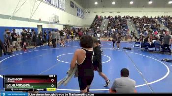 136 lbs Round 2 - Lewis Goff, Thunder vs Rateb Tarabeine, Beverly Hills Wrestling Club