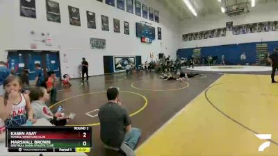 67-70 lbs Quarterfinal - Paele Rapp, Powell Wrestling Club vs Kash Bassett, Cody Wrestling Club