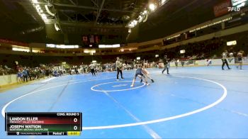 104 lbs Cons. Round 5 - Joseph Watson, Northern Arizona Grapplers vs Landon Eller, Prescott Valley Bighorns