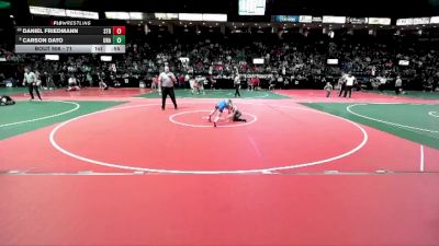 71 lbs Cons. Round 2 - Daniel Friedmann, STR1 vs Carson Dato, Unattached