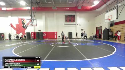 100 lbs 3rd Place Match - Nathanial Sanders, Red Cobra WA vs Dustin Collier, Invicta Wrestling Academy