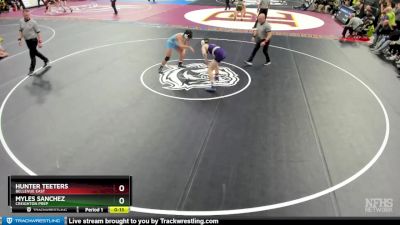 Cons. Round 3 - Myles Sanchez, Creighton Prep vs Hunter Teeters, Bellevue East