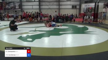 70 kg Round Of 64 - Ethan Composto, Bullets Wrestling Club vs Daniel Cardenas, Bear Cave Wrestling Club