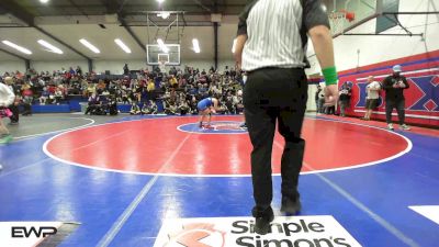 126 lbs Round Of 16 - Braelynn Hall, Broken Arrow Girls vs Jordan Azar, Sapulpa High School Girls