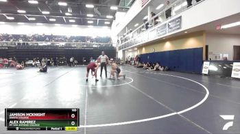 165 lbs Quarterfinal - Jamison McKnight, Shasta College vs Alex Ramirez, Mt San Antonio College