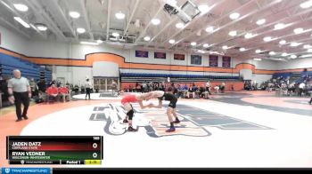 165 lbs Champ. Round 1 - Jaden Datz, Cortland State vs Ryan Vedner, Wisconsin-Whitewater
