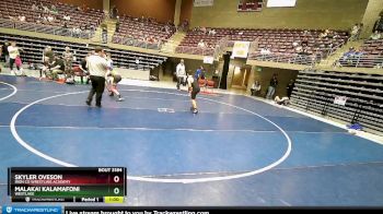 139 lbs Cons. Round 3 - Malakai Kalamafoni, WESTLAKE vs Skyler Oveson, Iron Co Wrestling Academy