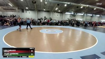 120 lbs Cons. Round 7 - Levi Carlucci, Monarch vs Tyler Haneborg, North Platte