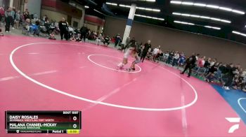 76-79 lbs Round 3 - Malana Chaniel-McKay, Powerhouse Wrestling vs Daisy Rosales, Silverback Wrestling Fort Worth