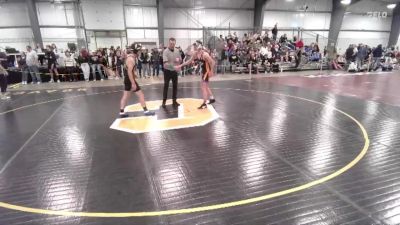 126 lbs Round 3 (8 Team) - Kal Smith, Burns/Pine Bluffs vs Colton Dudley, Valley