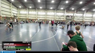 53+ Cons. Semi - Ryker Robbins, Payson Pride Wrestling vs Ledger Gines, Fremont Wrestling Club